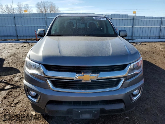 2020 Chevrolet Colorado 4WD LT with VIN 1GCGTCEN1L1102062, listed as a Copart auction lot 46089015 with 38,008 mi miles and Salvage Title. Bid and sale history available at carsss.com. Image 5.