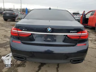 2017 BMW 7 Series ALPINA B7 xDrive with VIN WBA7F2C58HG421318, listed as a Copart auction lot 83636614 with Not provided miles and Salvage title. Bid and sale history available at DreamBid. Image 6.