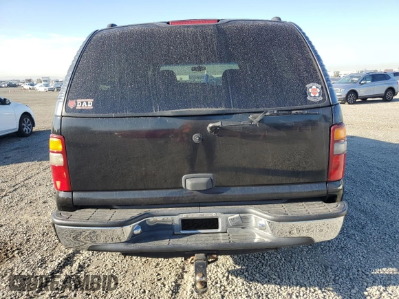 2002 Chevrolet Suburban LS with VIN 1GNEC16TX2J131882, listed as a Copart auction lot 81601484 with 0 mi miles and Salvage Title. Bid and sale history available at carsss.com. Image 6.