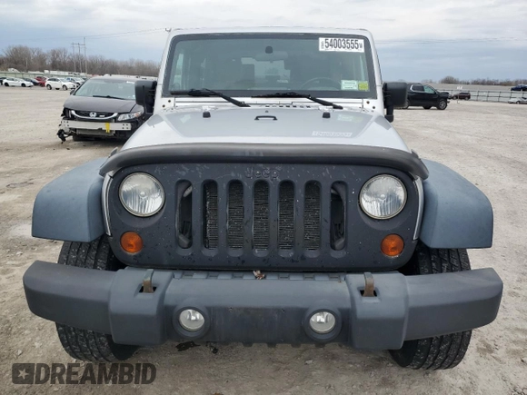2010 Jeep Wrangler Sport with VIN 1J4AA2D1XAL227397, listed as a Copart auction lot 54003555 with 158,026 mi miles and Clean Title. Bid and sale history available at carsss.com. Image 5.