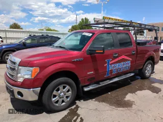 2013 Ford F-150 XL with VIN 1FTFW1ET1DKG50936, listed as a Copart auction lot 62371705 with 164,623 mi miles and Salvage title. Bid and sale history available at DreamBid. Image 1.
