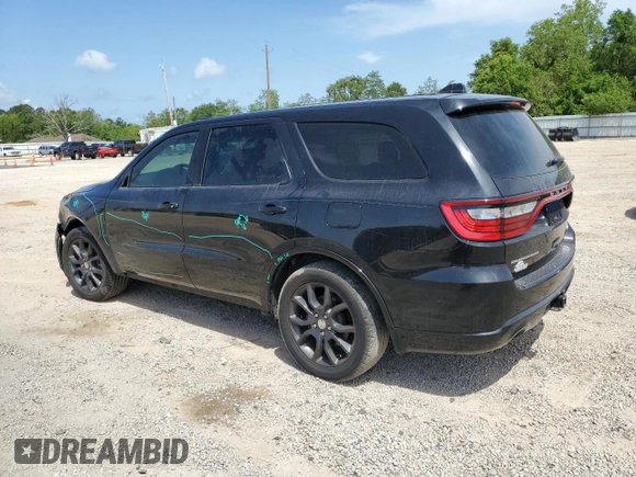 2016 Dodge Durango R/T with VIN 1C4SDHCT9GC415957, listed as a Copart auction lot 53565115 with 144,412 mi miles and Salvage title. Bid and sale history available at DreamBid. Image 2.
