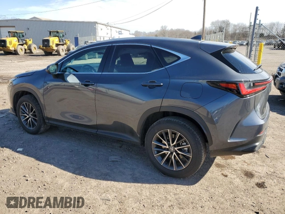 2024 Lexus NX with VIN 2T2AGCEZXRC037869, listed as a Copart auction lot 45483365 with 8,176 mi miles and Salvage Title. Bid and sale history available at carsss.com. Image 2.