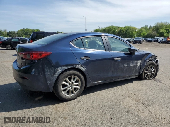 2018 Mazda 3 Sport with VIN 3MZBN1U77JM215586, listed as a Copart auction lot 56766805 with 80,779 mi miles and Salvage Title. Bid and sale history available at DreamBid. Image 3.