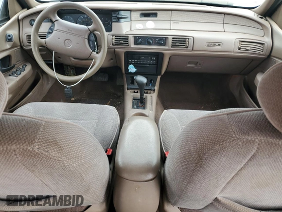 1995 Mercury Sable GS with VIN 1MELM50U3SG629746, listed as a Copart auction lot 52459715 with 131,692 mi miles and Salvage Title. Bid and sale history available at carsss.com. Image 8.