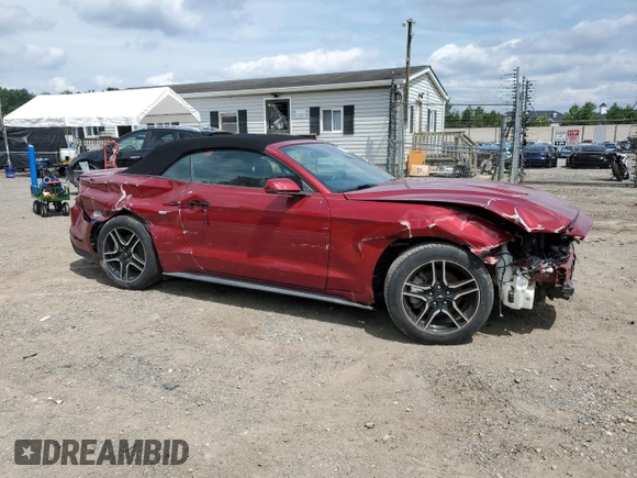 2019 Ford Mustang EcoBoost z VIN 1FATP8UH5K5200696, wystawiony jako Copart lot #65051125 z przebiegiem 23 411 mil mil oraz Czysty tytuł • Clean title. Historia ofert i sprzedaży dostępna na DreamBid. Obrazek 4.