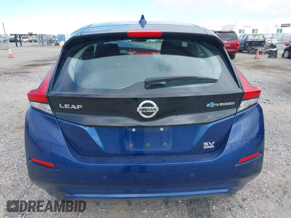 2022 Nissan LEAF SV Plus with VIN 1N4BZ1CV9NC562177, listed as a IAAI auction lot 41625927 with 32,103 mi miles and . Bid and sale history available at DreamBid. Image 16.