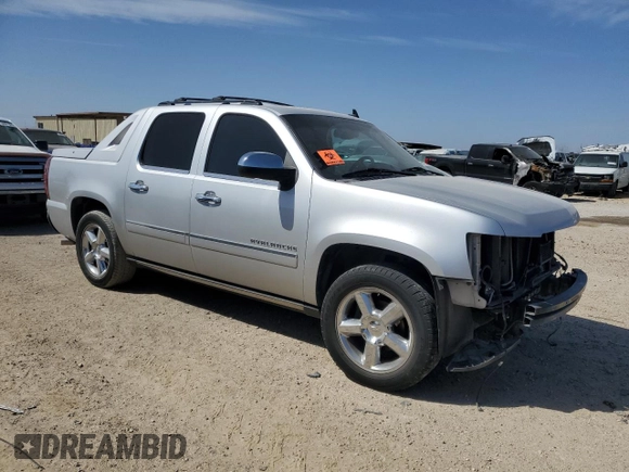 2013 Chevrolet Avalanche LTZ with VIN 3GNMCGE0XDG321451, listed as a Copart auction lot 47413935 with 174,216 mi miles and Salvage title. Bid and sale history available at DreamBid. Image 4.