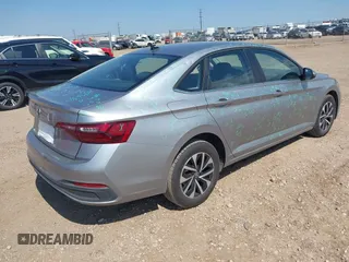 2024 Volkswagen Jetta S with VIN 3VW5M7BU8RM081548, listed as a IAAI auction lot 42703138 with 31,686 mi miles and . Bid and sale history available at DreamBid. Image 4.