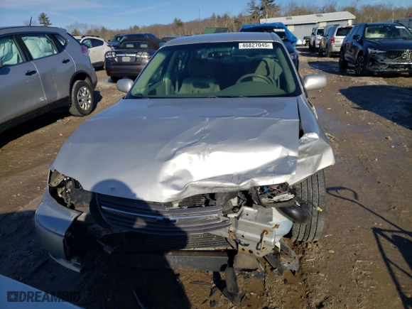 2003 Chevrolet Malibu LS with VIN 1G1NE52J33M645029, listed as a Copart auction lot 46827045 with 0 mi miles and Clean Title. Bid and sale history available at carsss.com. Image 5.