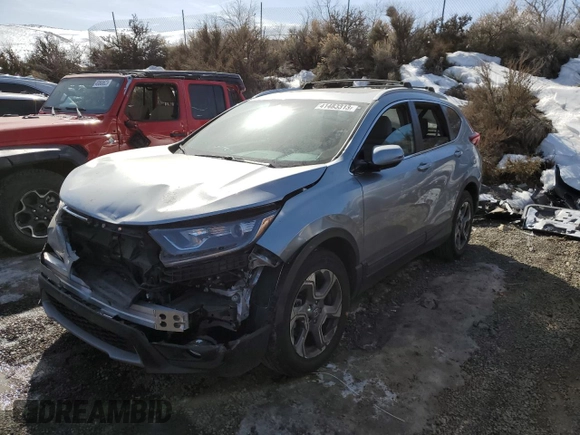 2019 Honda CR-V EX with VIN 5J6RW2H59KA017744, listed as a Copart auction lot 41483313 with Not Provided miles. Bid and sale history available at carsss.com. Image 1.