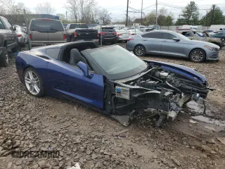 2019 Chevrolet Corvette 1LT z VIN 1G1YA2D79K5107596, wystawiony jako Copart lot #53539975 z przebiegiem Nie podano mil oraz Szkody całkowita. Historia ofert i sprzedaży dostępna na DreamBid. Obrazek 4.