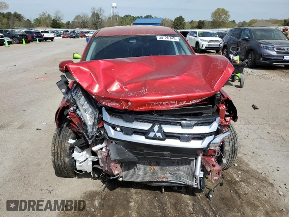 2024 Mitsubishi Outlander Sport S with VIN JA4ARUAU0RU012359, listed as a Copart auction lot 50726745 with 8,150 mi miles and Salvage Title. Bid and sale history available at carsss.com. Image 5.