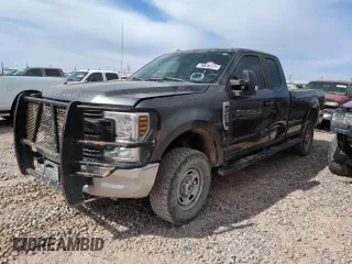2019 Ford Super Duty F-250 SRW XL with VIN 1FT7X2B67KEC11385, listed as a Copart auction lot 52757505 with 160,083 mi miles and Clean Title. Bid and sale history available at carsss.com. Image 1.