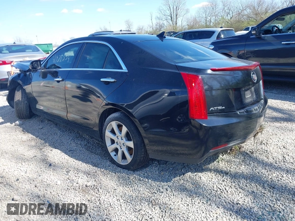 2014 Cadillac ATS Standard AWD with VIN 1G6AG5RX8E0140501, listed as a IAAI auction lot 41971554 with 122,656 mi miles and . Bid and sale history available at carsss.com. Image 3.