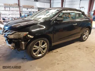 2011 Nissan Murano CrossCabriolet with VIN JN8AZ1FY5BW000268, listed as a IAAI auction lot 41596254 with 156,431 mi miles. Bid and sale history available at carsss.com. Image 2.