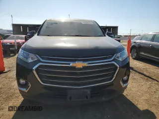 2018 Chevrolet Traverse LT Cloth with VIN 1GNERGKW6JJ263280, listed as a Copart auction lot 59155255 with 86,255 mi miles and Salvage title. Bid and sale history available at DreamBid. Image 5.