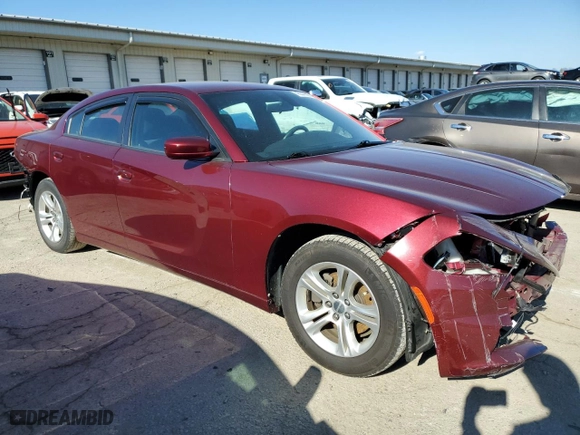 2020 Dodge Charger SXT with VIN 2C3CDXBG6LH117168, listed as a Copart auction lot 45844305 with 59,583 mi miles and Salvage Title. Bid and sale history available at carsss.com. Image 4.