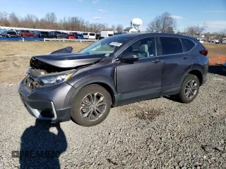 2021 Honda CR-V EX-L with VIN 2HKRW2H85MH629953, listed as a Copart auction lot 87697685 with 79,676 mi miles and Salvage Title. Bid and sale history available at carsss.com. Image 1.