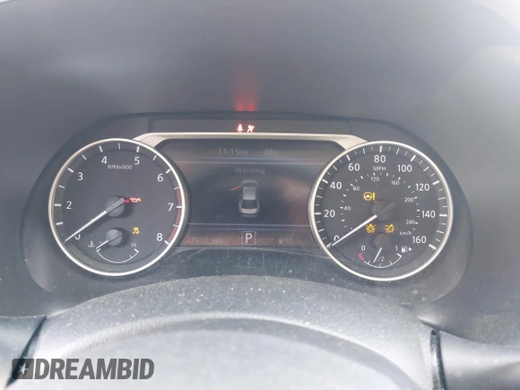 2022 Nissan Sentra SV z VIN 3N1AB8CV5NY221159, wystawiony jako IAAI lot #41322470 z przebiegiem 27 098 mil mil oraz . Historia ofert i sprzedaży dostępna na DreamBid. Obrazek 7.