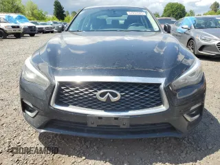 2018 Infiniti Q50 Luxe z VIN JN1EV7AR4JM440636, wystawiony jako Copart lot #57833505 z przebiegiem 112 754 mil mil oraz Czysty tytuł • Clean title. Historia ofert i sprzedaży dostępna na DreamBid. Obrazek 5.