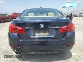 2015 BMW 5 Series 528i xDrive with VIN WBA5A7C53FD623873, listed as a Copart auction lot 54976945 with 127,565 mi miles and Clean Title. Bid and sale history available at carsss.com. Image 6.