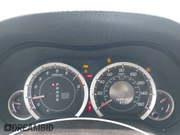 2009 Acura TSX with VIN JH4CU266X9C021120, listed as a IAAI auction lot 42397074 with 124,615 mi miles and . Bid and sale history available at DreamBid. Image 7.