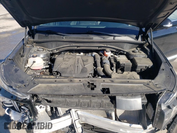2022 Hyundai Santa Fe Limited with VIN 5NMS4DAL4NH477809, listed as a Copart auction lot 42377905 with 24,292 mi miles and Salvage Title. Bid and sale history available at carsss.com. Image 12.