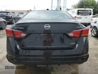 2024 Nissan Altima 2.5 SV with VIN 1N4BL4DW8RN348429, listed as a Copart auction lot 54265594 with 4,165 mi miles and Salvage Title. Bid and sale history available at carsss.com. Image 6.