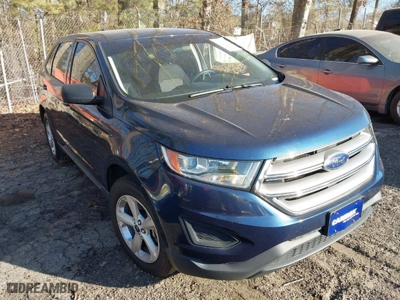 2017 Ford Edge SE with VIN 2FMPK4G94HBB01729, listed as a IAAI auction lot 41678427 with 97,841 mi miles. Bid and sale history available at carsss.com. Image 1.