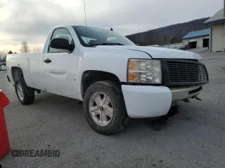 2008 Chevrolet Silverado 1500 Work Truck with VIN 1GCEK14C28Z104183, listed as a Copart auction lot 46511975 with 179,307 mi miles and Salvage Title. Bid and sale history available at carsss.com. Image 4.