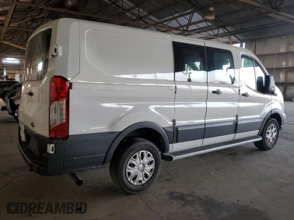 2021 Ford Transit Cargo with VIN 1FTBR1Y85MKA24853, listed as a Copart auction lot 86571514 with 19,933 mi miles and Salvage title. Bid and sale history available at DreamBid. Image 3.