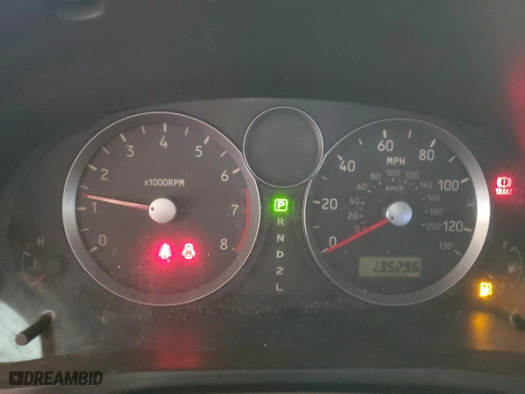 2005 Suzuki Aerio S with VIN JS2RA62S555256527, listed as a Copart auction lot 86038284 with 135,296 mi miles and Salvage Title. Bid and sale history available at carsss.com. Image 9.