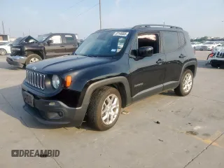 2018 Jeep Renegade Latitude z VIN ZACCJABB7JPH62784, wystawiony jako Copart lot #57146805 z przebiegiem 87 428 mil mil oraz Szkoda całkowita • Salvage title. Historia ofert i sprzedaży dostępna na DreamBid. Obrazek 1.