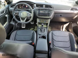 2022 Volkswagen Tiguan SEL R-Line with VIN 3VV4B7AX7NM108752, listed as a Copart auction lot 50031225 with 40,122 mi miles and Non Repairable. Bid and sale history available at carsss.com. Image 8.