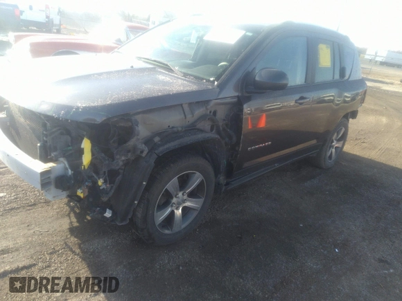 2017 Jeep Compass High Altitude with VIN 1C4NJCEBXHD199867, listed as a IAAI auction lot 41135041 with 159,370 mi miles. Bid and sale history available at carsss.com. Image 19.