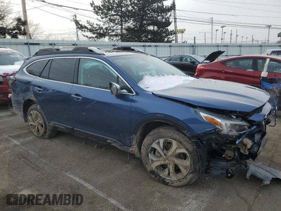 2022 Subaru Outback Touring with VIN 4S4BTAPC4N3161412, listed as a Copart auction lot 45334065 with 29,894 mi miles and Salvage Title. Bid and sale history available at DreamBid. Image 4.