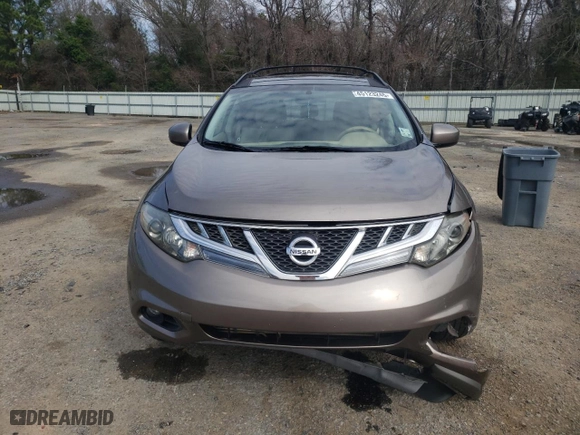 2012 Nissan Murano S with VIN JN8AZ1MU3CW103738, listed as a Copart auction lot 45123245 with 206,387 mi miles and Salvage Title. Bid and sale history available at carsss.com. Image 5.