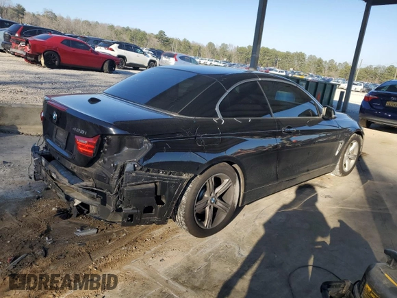 2015 BMW 4 Series 428i with VIN WBA3V7C5XF5A24526, listed as a Copart auction lot 46983755 with 80,158 mi miles and Salvage Title. Bid and sale history available at carsss.com. Image 3.