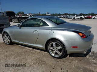 2002 Lexus SC 430 with VIN JTHFN48Y120002712, listed as a Copart auction lot 57078505 with 129,826 mi miles and Salvage Title. Bid and sale history available at DreamBid. Image 2.