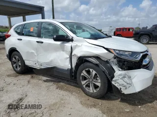 2019 Honda CR-V LX with VIN 2HKRW5H3XKH411672, listed as a Copart auction lot 51619395 with 43,629 mi miles and Salvage Title. Bid and sale history available at carsss.com. Image 4.