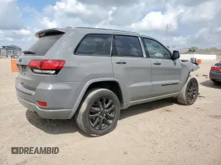 2022 Jeep Grand Cherokee Laredo X with VIN 1C4RJFAGXNC146723, listed as a Copart auction lot 58119455 with 55,759 mi miles and Salvage title. Bid and sale history available at DreamBid. Image 3.