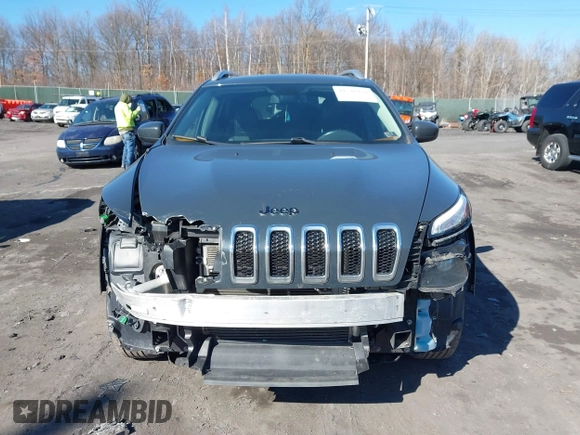 2018 Jeep Cherokee Latitude Plus with VIN 1C4PJMLB3JD571203, listed as a IAAI auction lot 41741170 with 134,877 mi miles and . Bid and sale history available at DreamBid. Image 12.