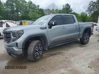2024 GMC Sierra 1500 AT4 with VIN 3GTUUEEL6RG356886, listed as a Copart auction lot 51170995 with 21,562 mi miles and Salvage title. Bid and sale history available at DreamBid. Image 1.