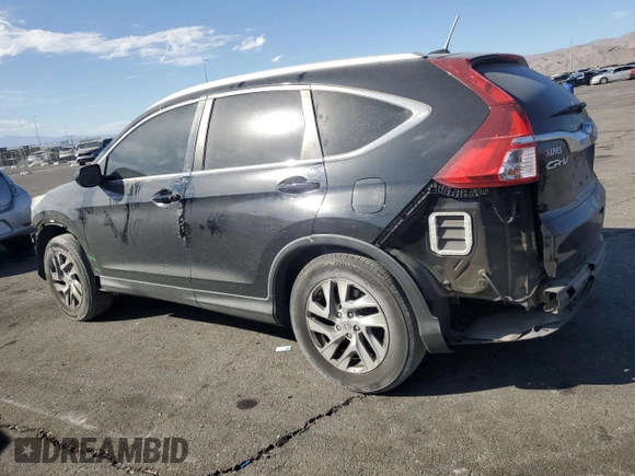 2015 Honda CR-V EX-L with VIN 5J6RM4H77FL085568, listed as a Copart auction lot 43617255 with 216,492 mi miles and Salvage Title. Bid and sale history available at carsss.com. Image 2.