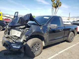 2023 Ford F-150 XL with VIN 1FTMF1C54PKG17414, listed as a Copart auction lot 47793275 with 19,053 mi miles and Salvage Title. Bid and sale history available at carsss.com. Image 1.