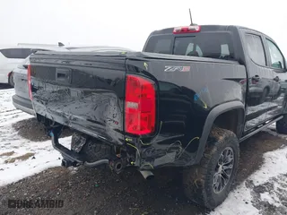 2021 Chevrolet Colorado 4WD ZR2 with VIN 1GCGTEEN8M1189858, listed as a IAAI auction lot 41470621 with 47,122 mi miles. Bid and sale history available at carsss.com. Image 17.
