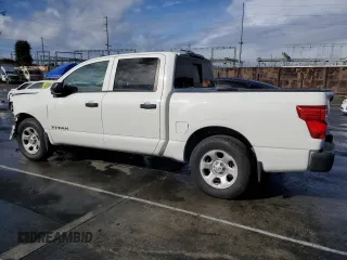 2021 Nissan Titan SV with VIN 1N6AA1EE5MN528618, listed as a Copart auction lot 48708505 with 62,850 mi miles and Salvage title. Bid and sale history available at DreamBid. Image 2.