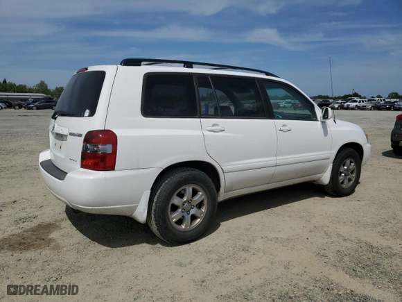 2005 Toyota Highlander with VIN JTEGP21A750070319, listed as a Copart auction lot 52782265 with 231,343 mi miles and Salvage Title. Bid and sale history available at carsss.com. Image 3.
