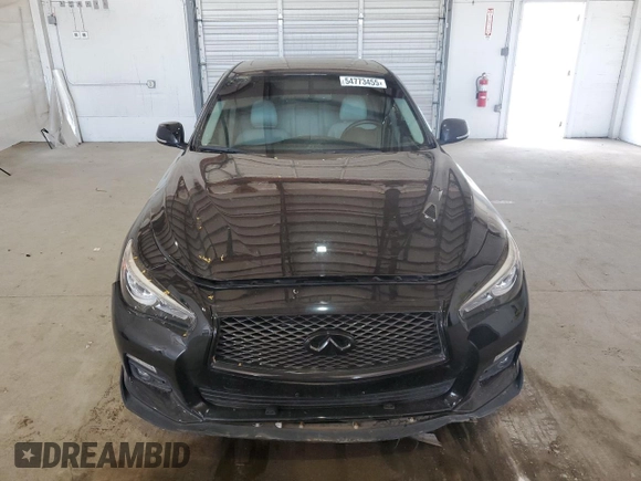2016 Infiniti Q50 Premium с VIN JN1EV7AP3GM303825, выставлен на аукционе Copart как лот 54773455 с пробегом 57 866 миль миль и На запчасти • Non repairable. История ставок и продаж доступна на DreamBid. Изображение 5.